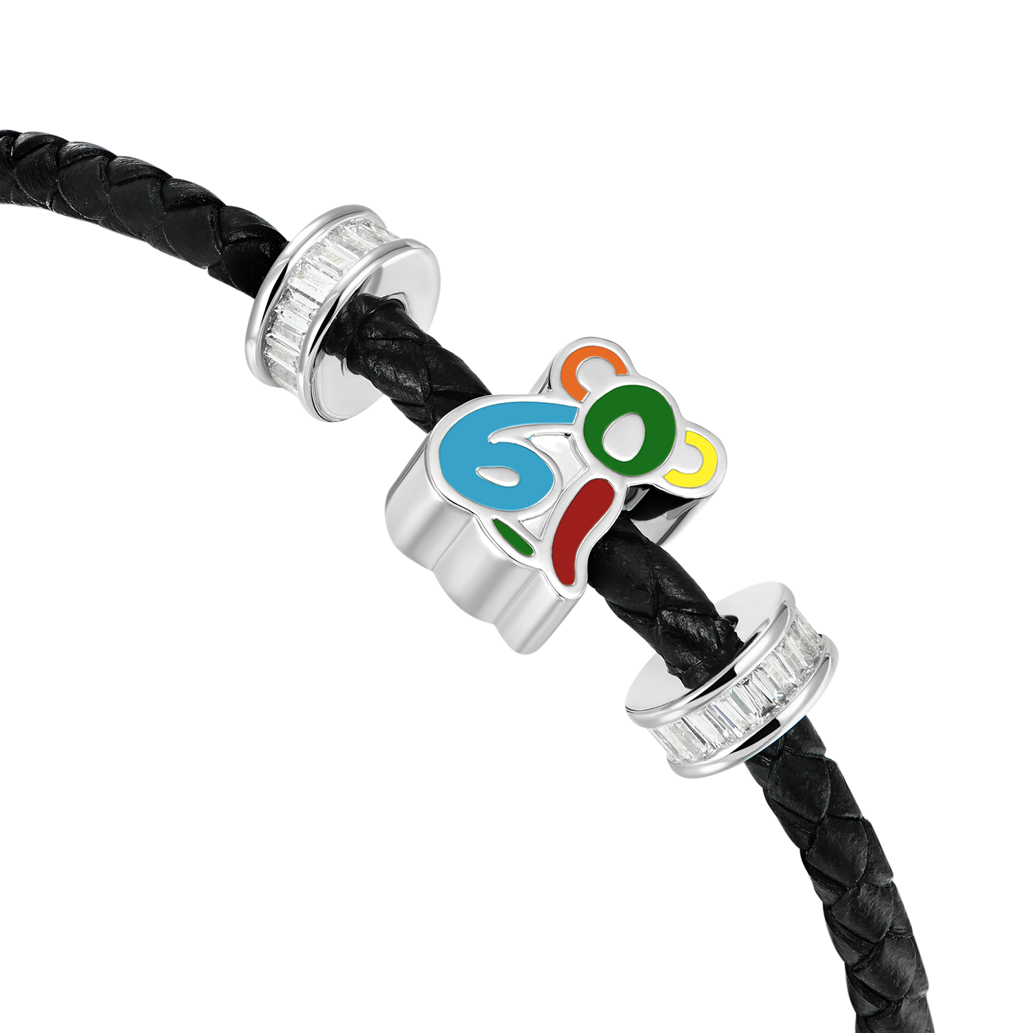 APORRO X COOGI Koala Adjustable Leather Bracelet - 3mm