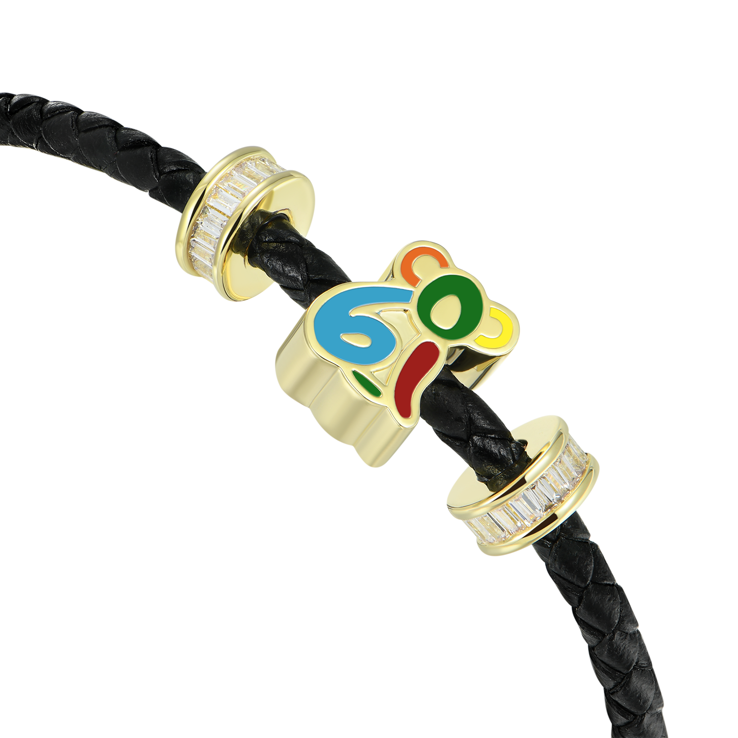 APORRO X COOGI Koala Adjustable Leather Bracelet - 3mm