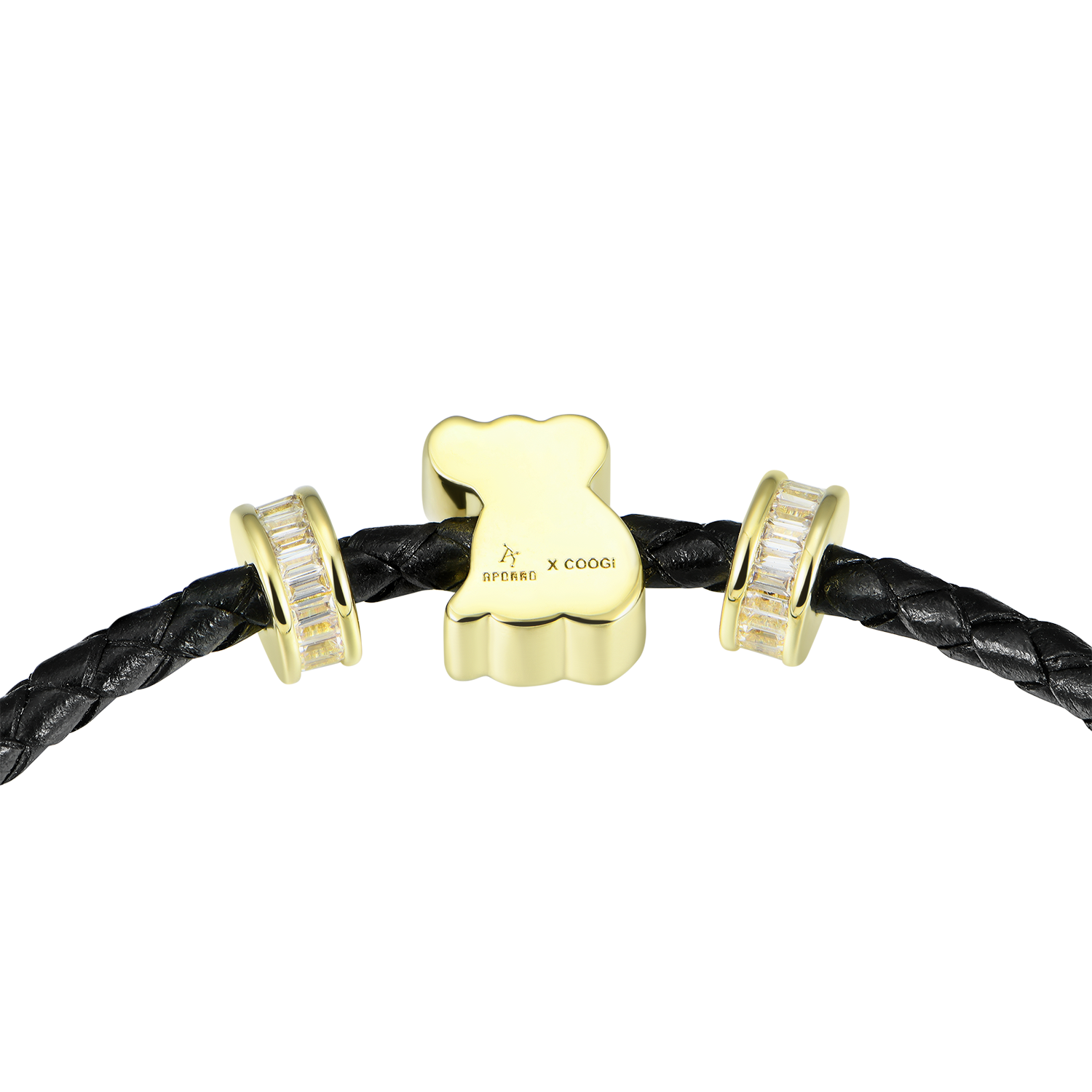 APORRO X COOGI Koala Adjustable Leather Bracelet - 3mm