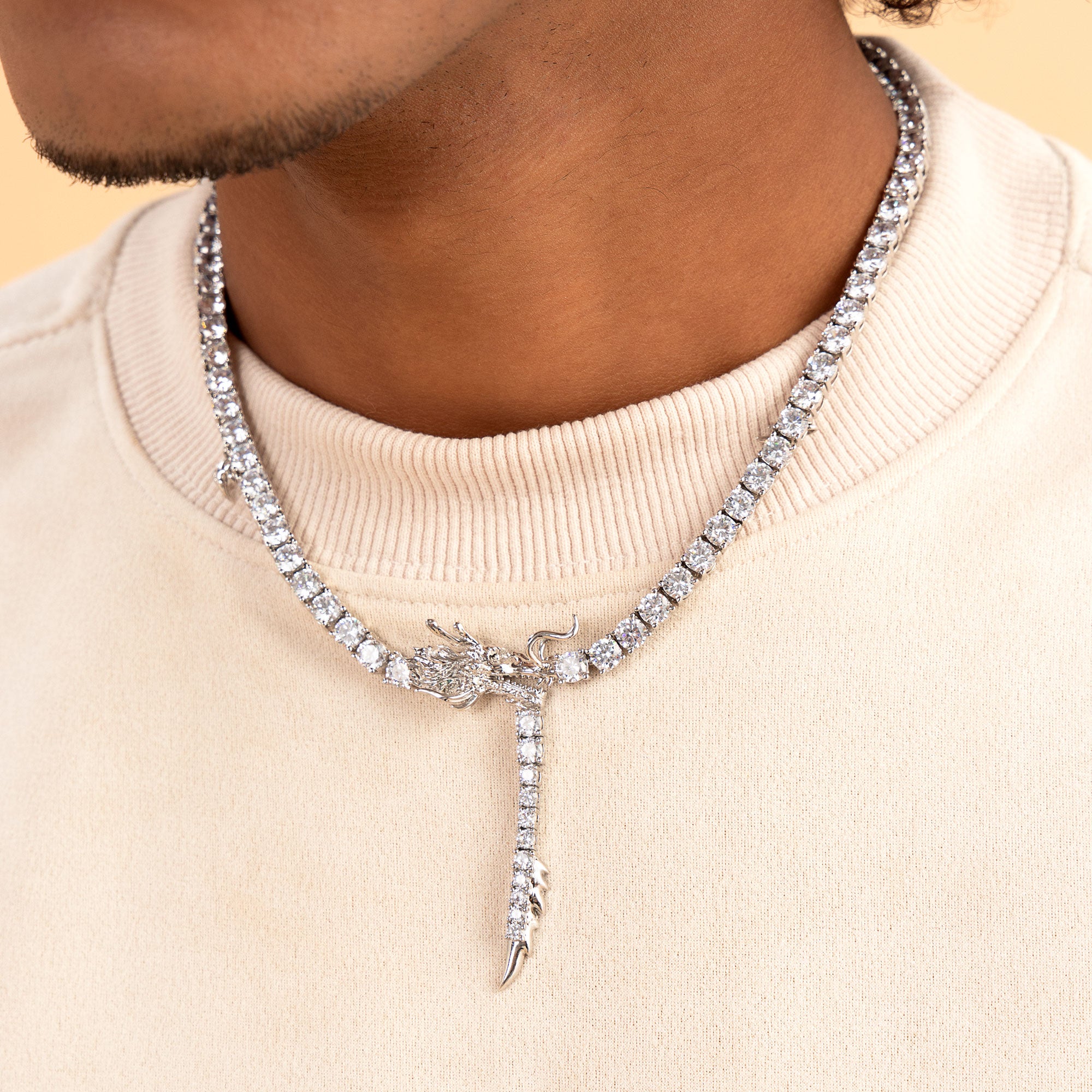 WONG Dragon Tennis Chain - 5mm