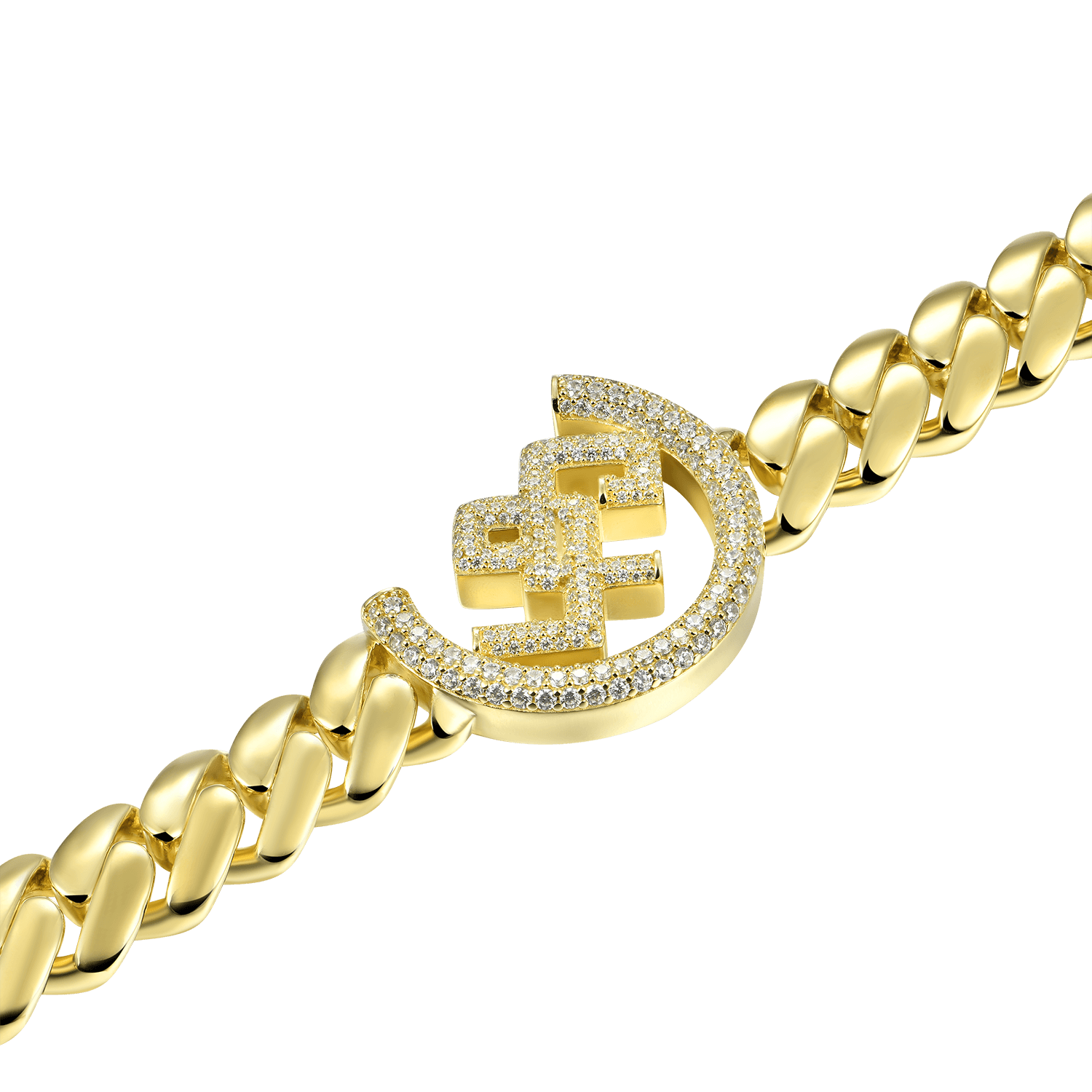 APORRO X GG Emerald Cuban Chain - 12mm