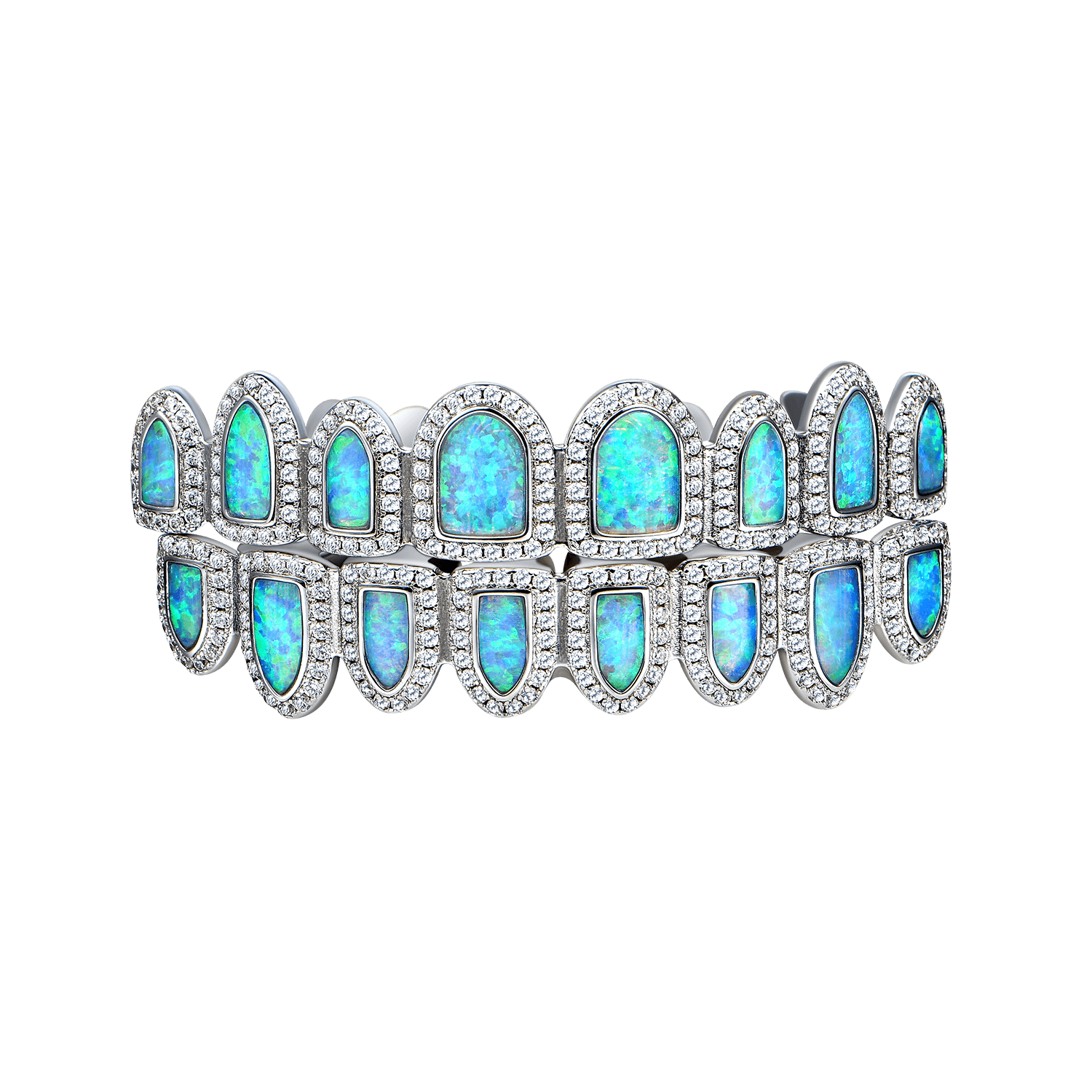 Pre-made Opal Grillz