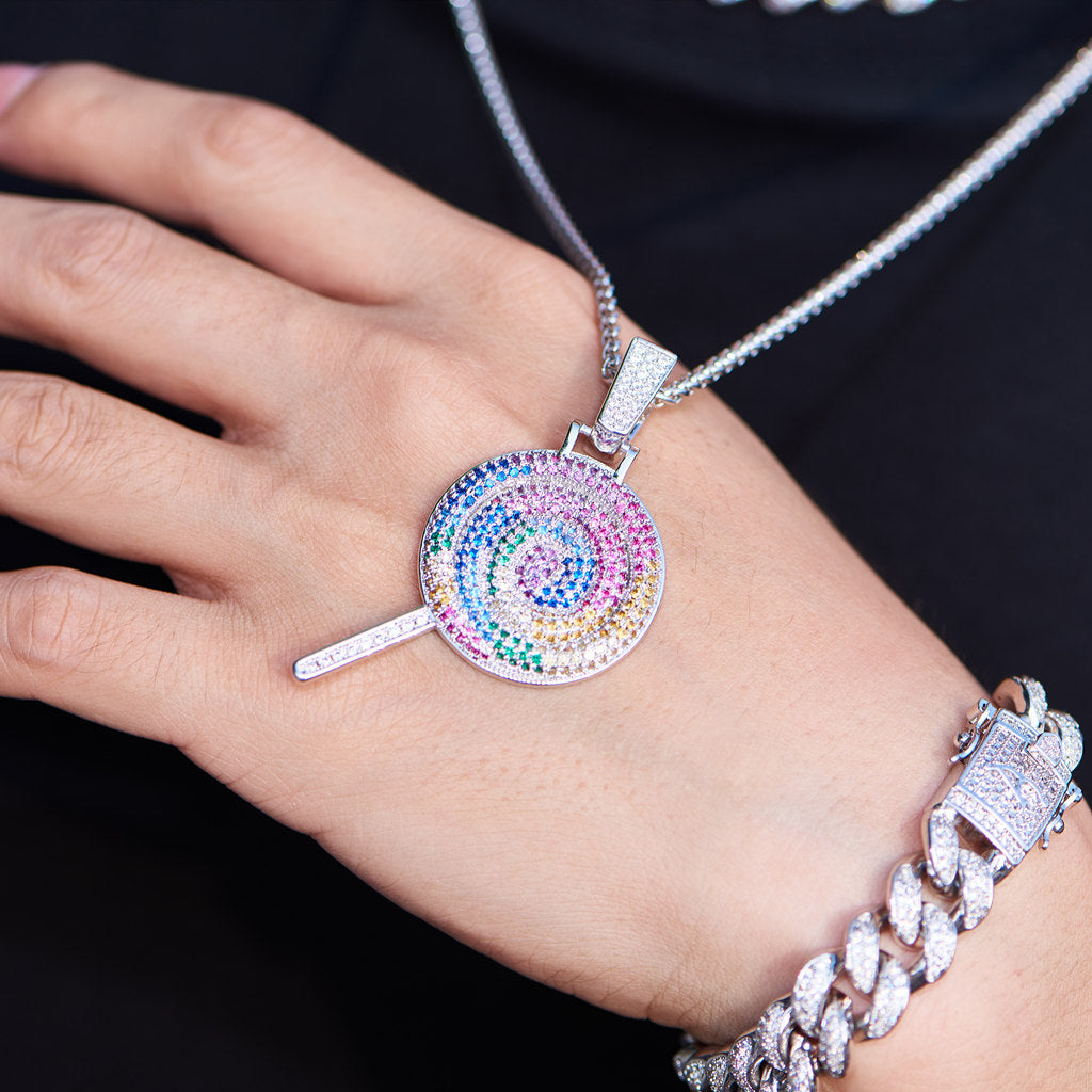Iced Lollipop Pendant