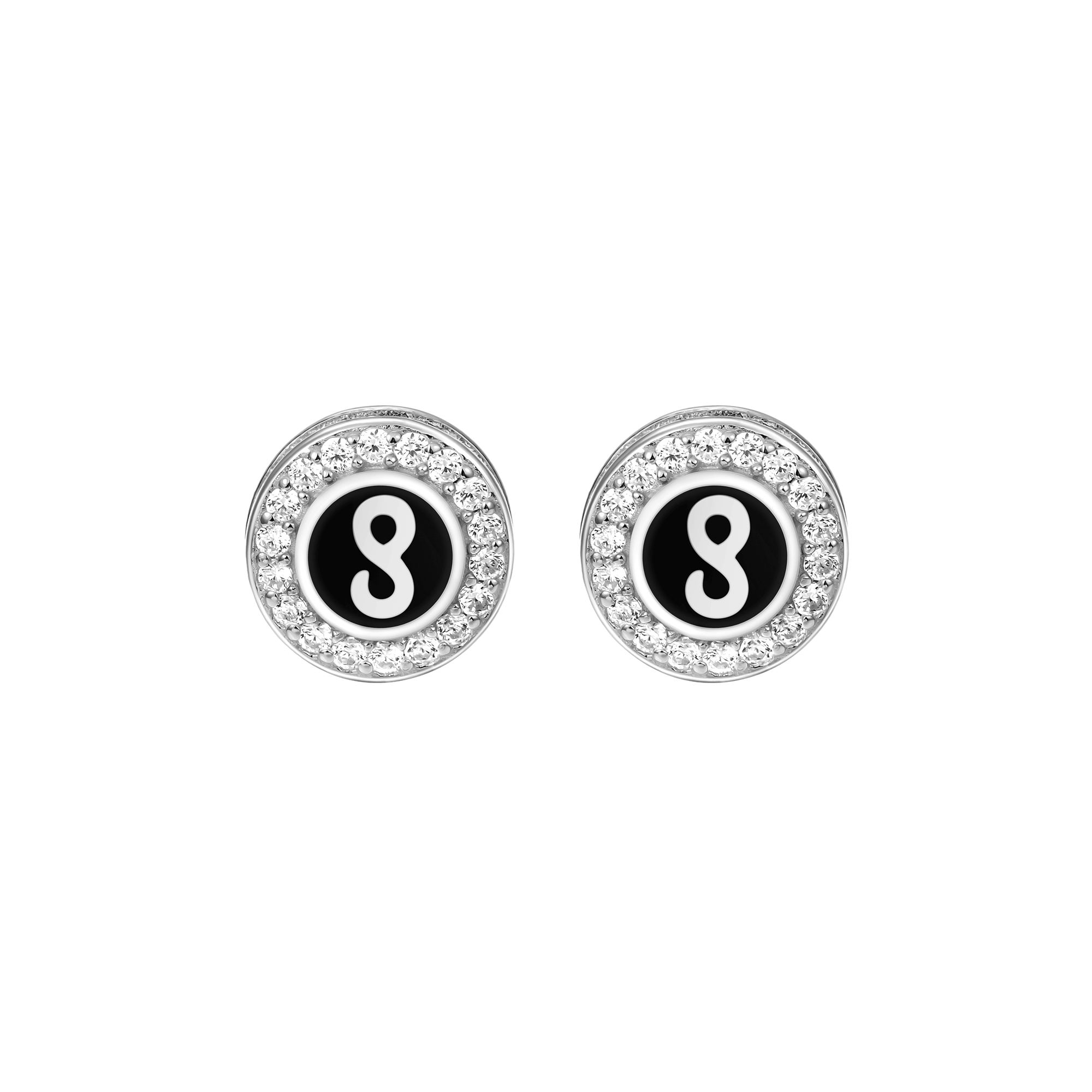 Infinity Stud Earrings - Pair