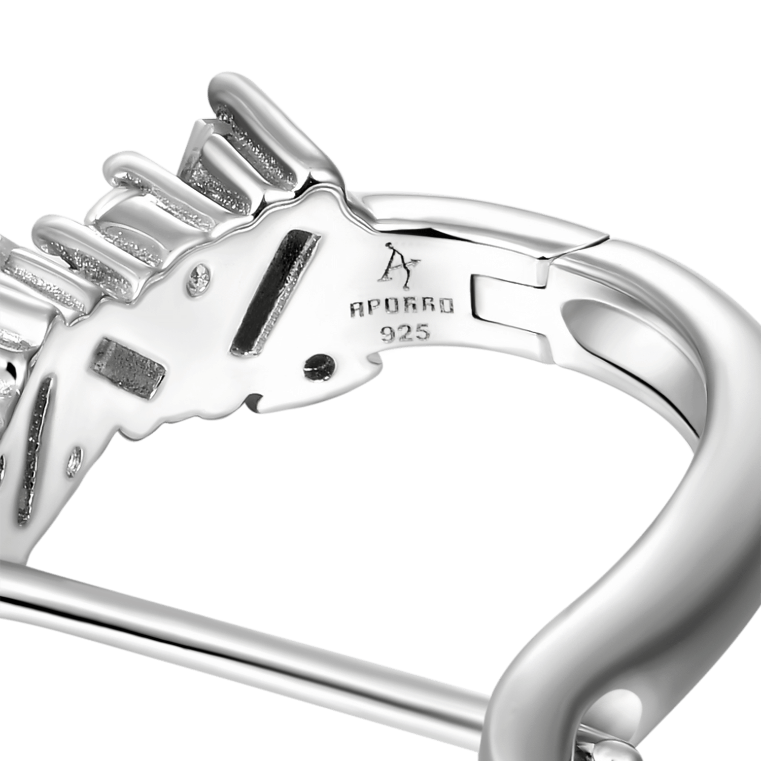 Women's Halo Hoop Earrings - Pair