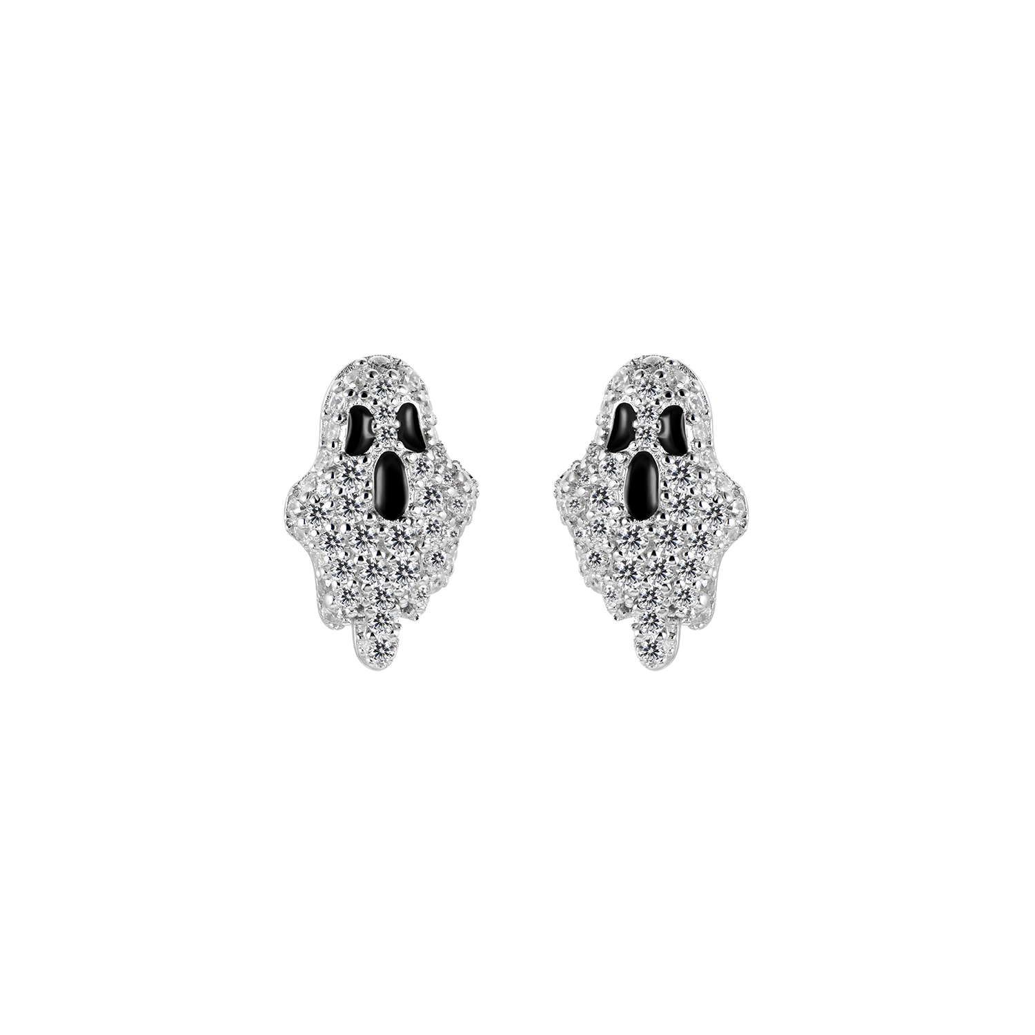 Ghost Stud Earrings