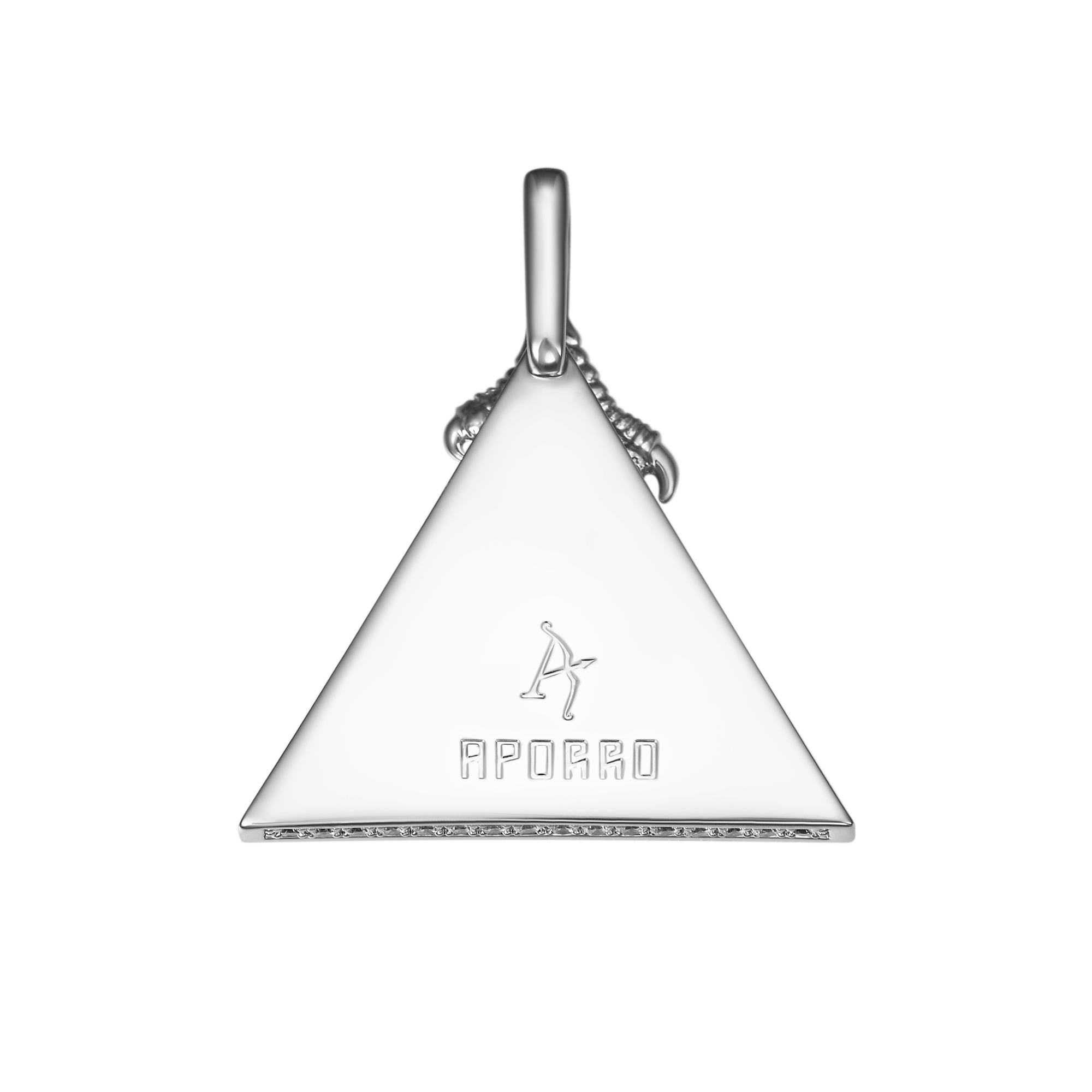 Moissanite Eye of Horus Micro Pendant