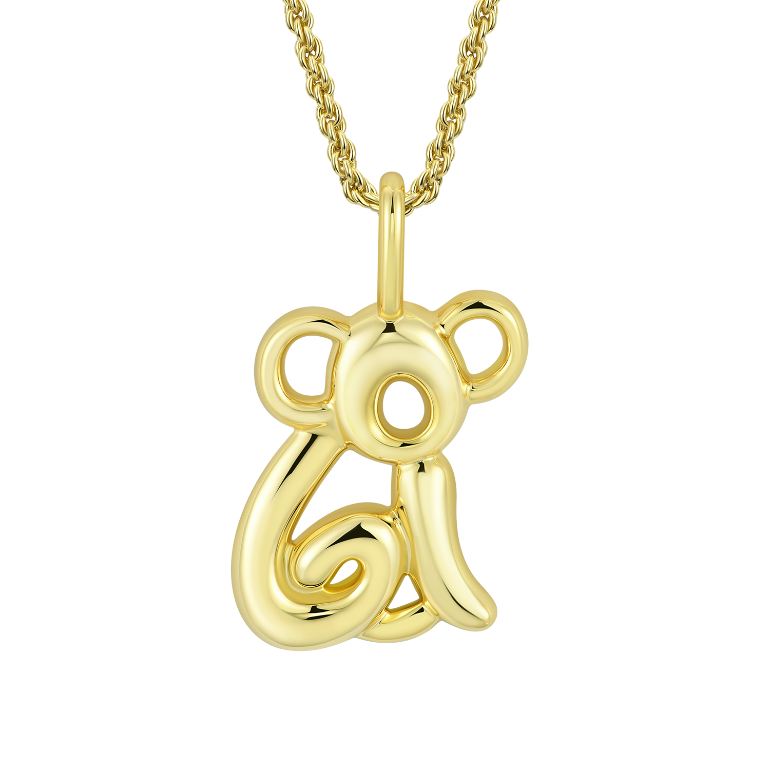APORRO X COOGI Plain Gold Koala Pendant
