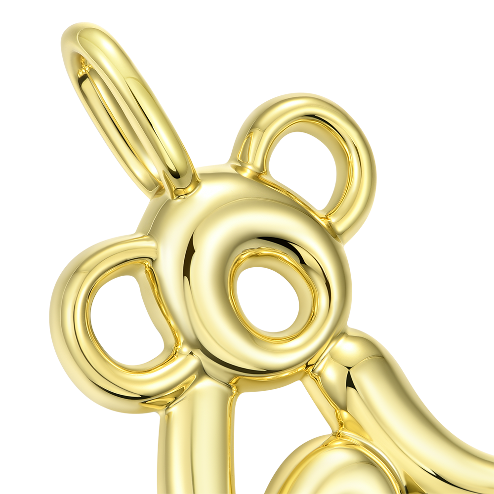 APORRO X COOGI Plain Gold Koala Pendant