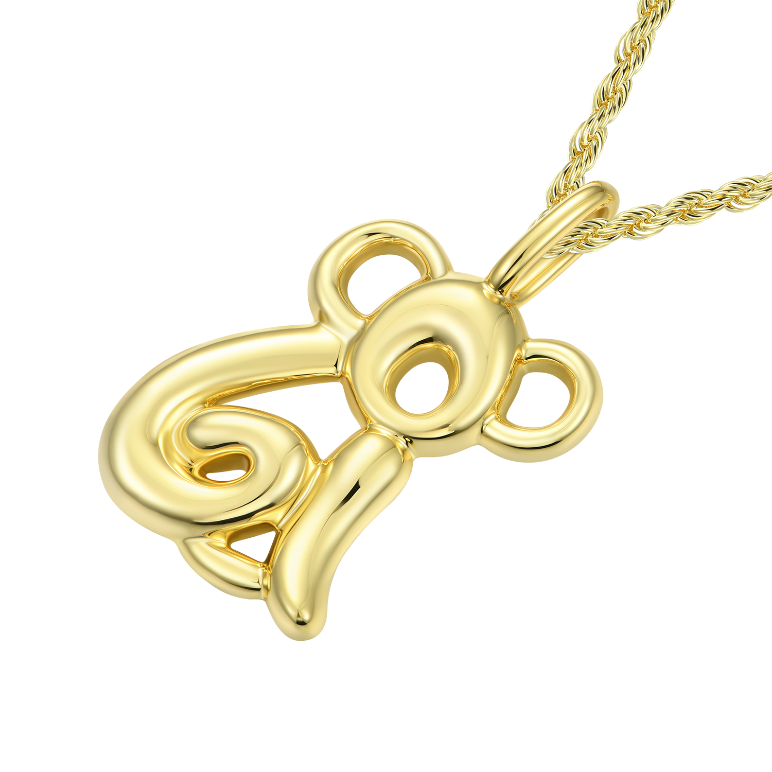 APORRO X COOGI Plain Gold Koala Pendant