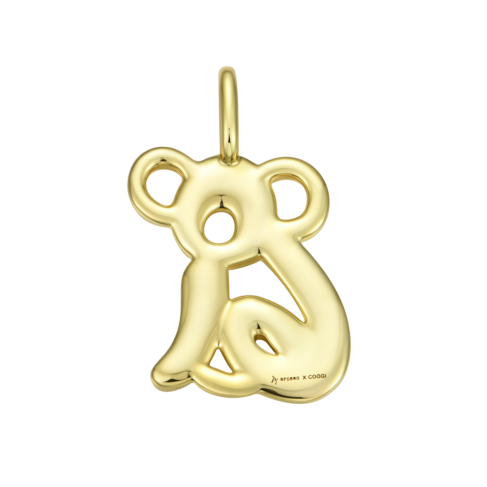 APORRO X COOGI Plain Gold Koala Pendant