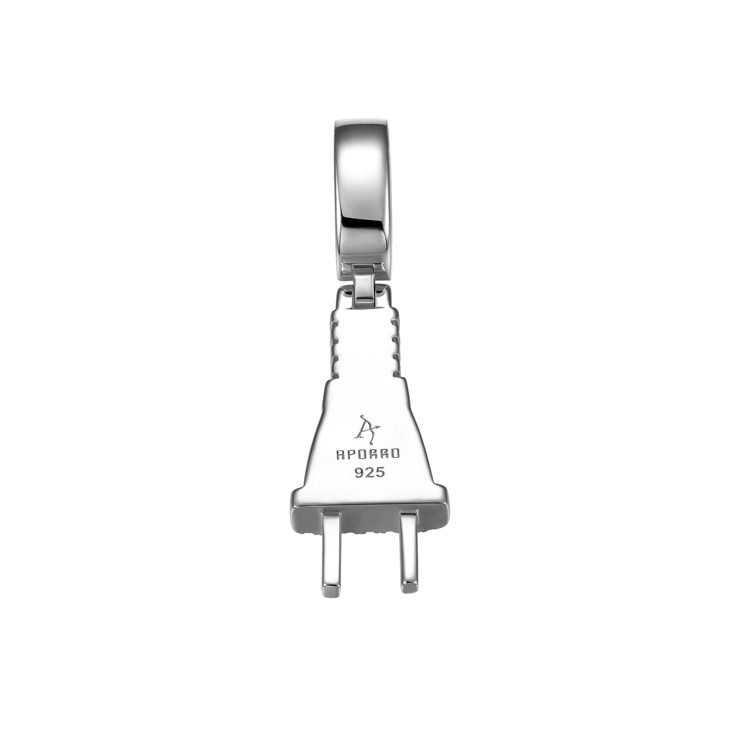 Moissanite Plug Pendant