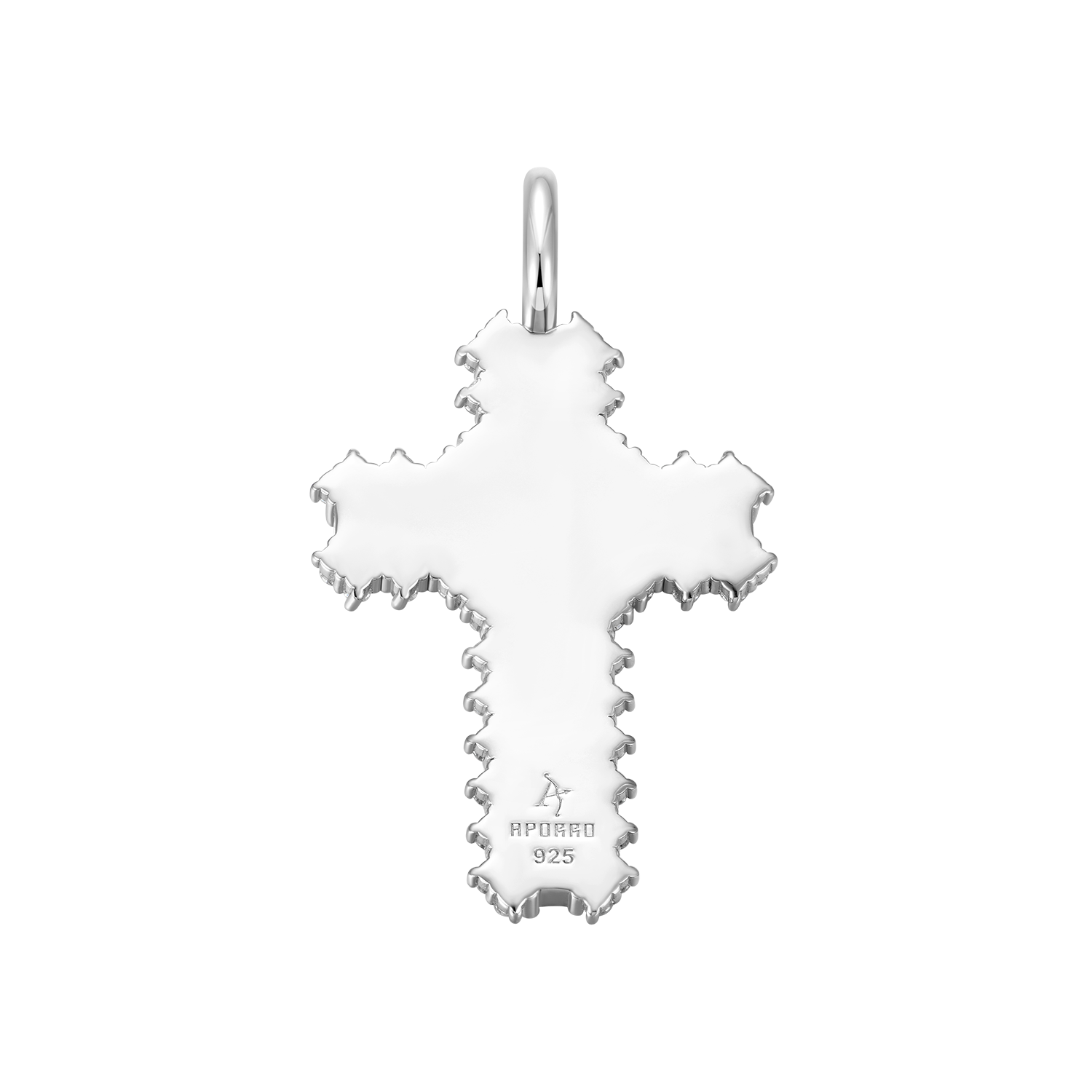 Women's Flooded Cross Pendant