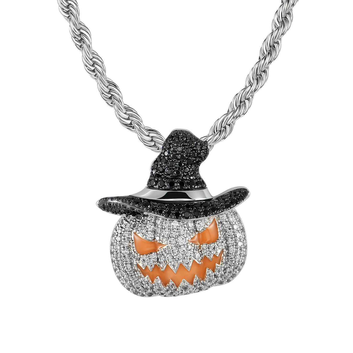 Jack O'Lantern Glowing Pendant