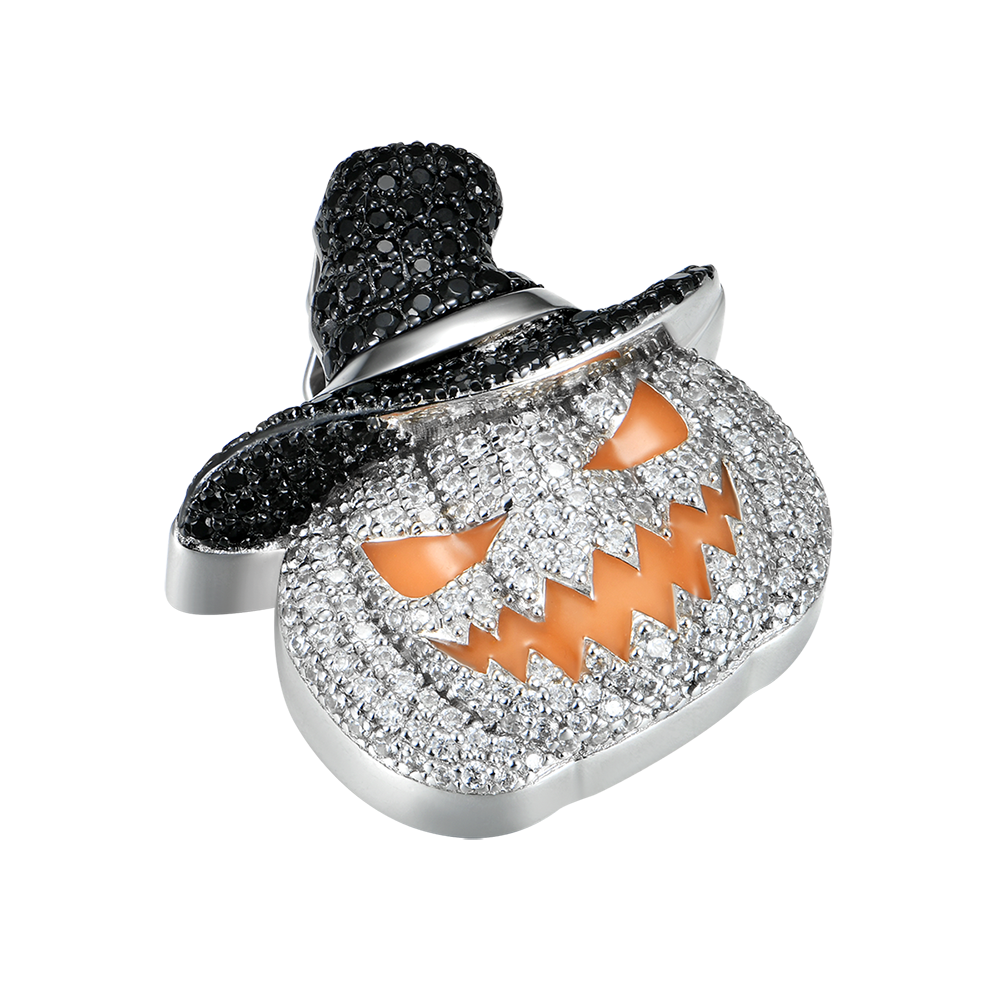 Jack O'Lantern Glowing Pendant