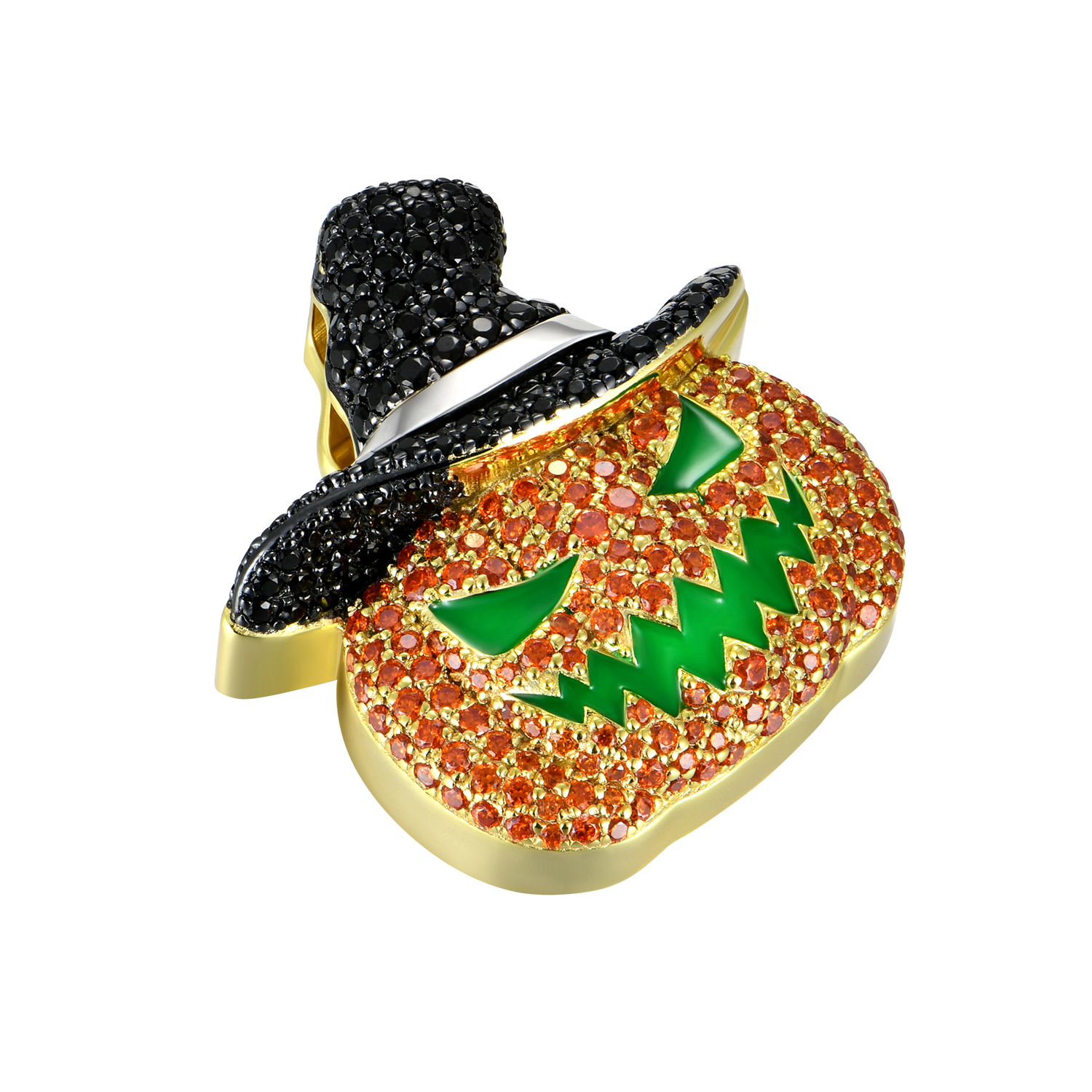 Jack O'Lantern Glowing Pendant