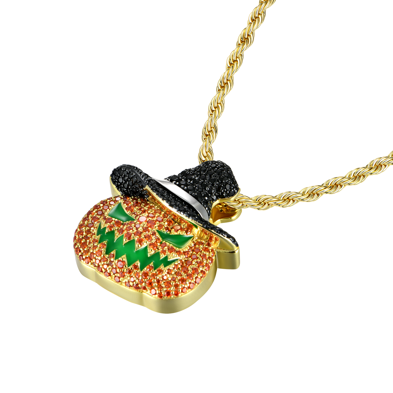 Jack O'Lantern Glowing Pendant