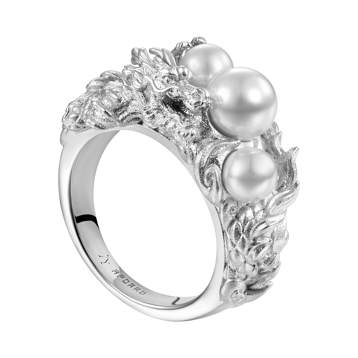 WONG Dragon Pearl Ring