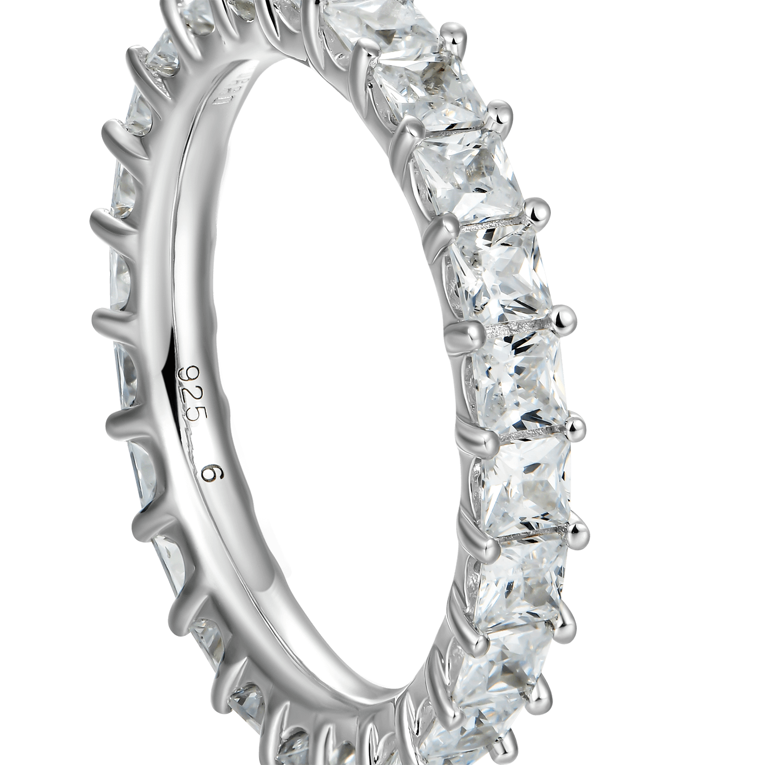 Women's Princess Eternity Ring