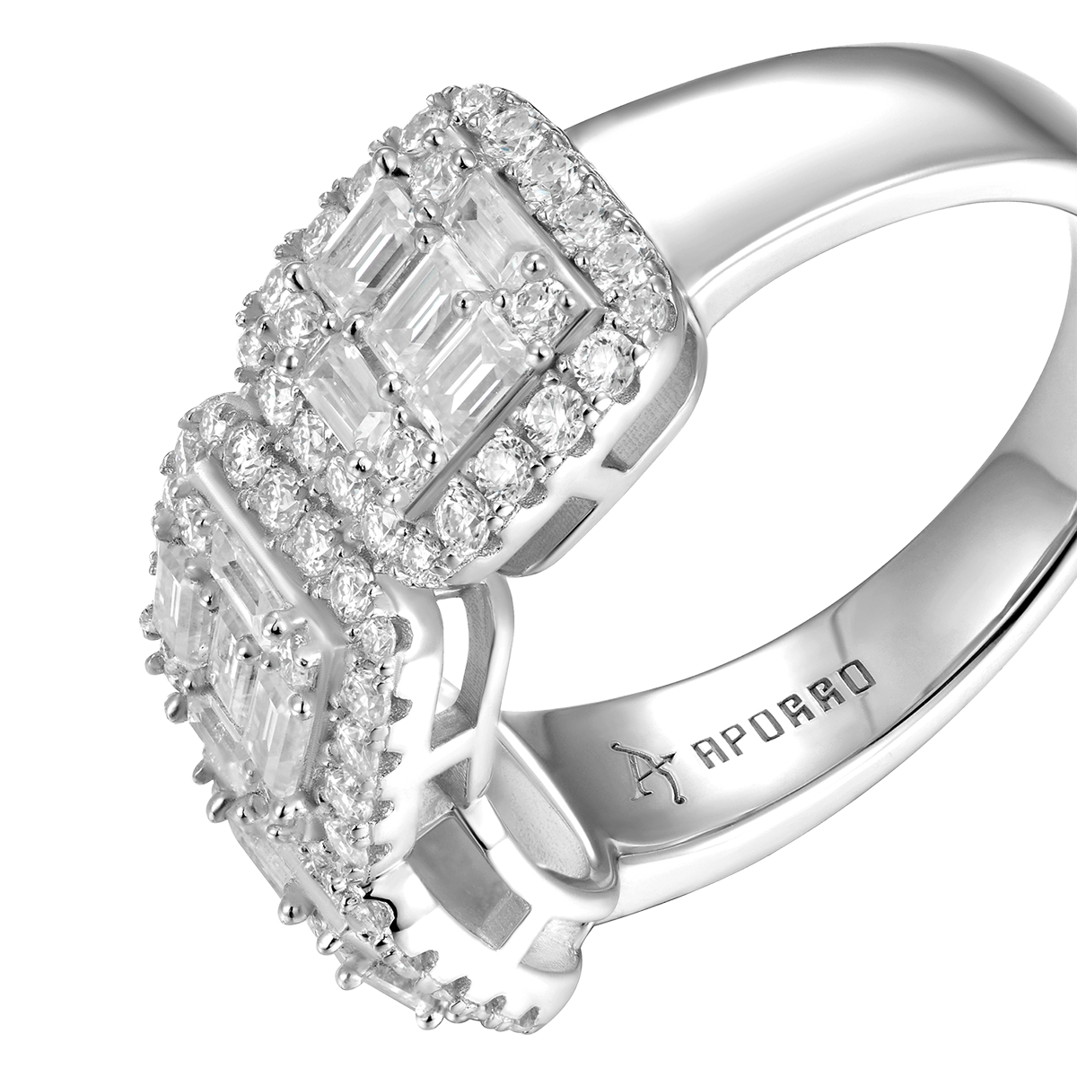 Tri-Halo Ring - 9.5mm