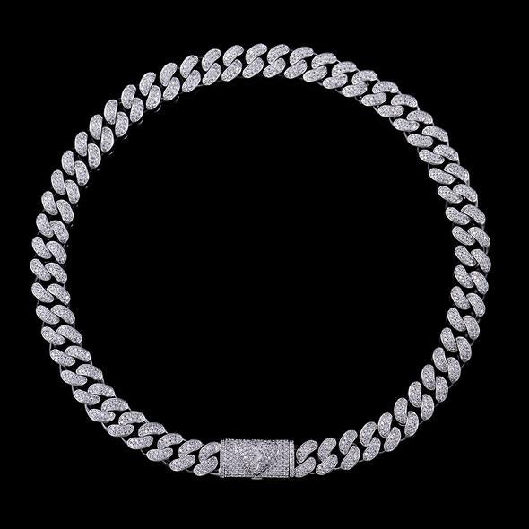 12mm Aporro New Box Clasp Cuban Link Chain