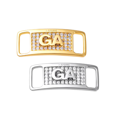Iced Out Georgia "GA" Lace Lock