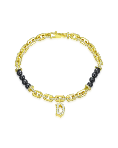 Custom Letter Pearl Bracelet - 5mm