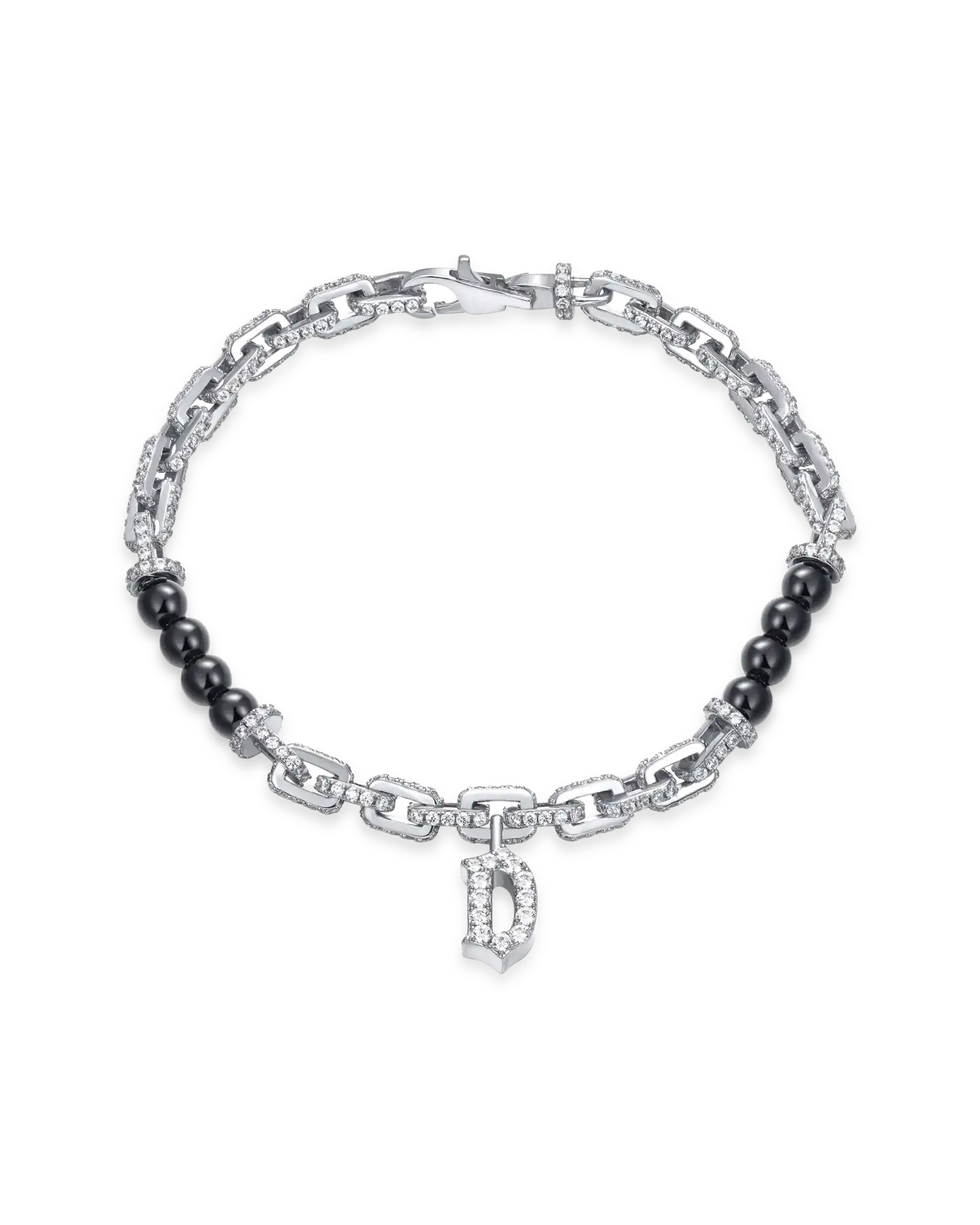Custom Letter Pearl Bracelet - 5mm