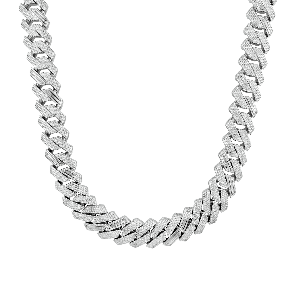 12mm Solid Miami Cuban Chain - Cuban Choker & Necklace - APORRO