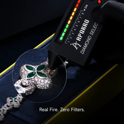 Moissanite Luminous Clover Bracelet