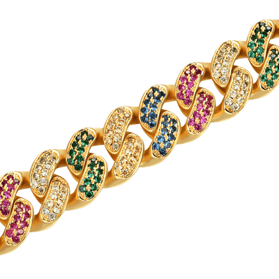 APORRO X COOGI Beating Cuban Bracelet - 12mm
