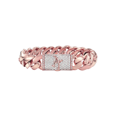 Custom Solid Miami Cuban Bracelet - 12mm