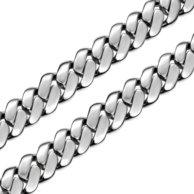 Custom Solid Miami Cuban Bracelet - 12mm