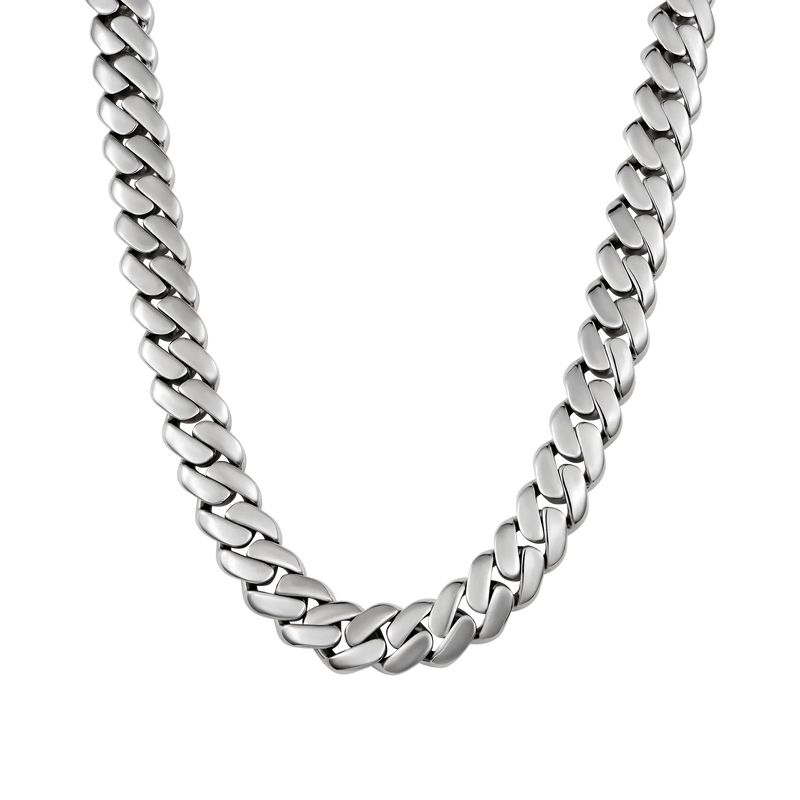 12mm Custom Solid Miami Cuban Chain