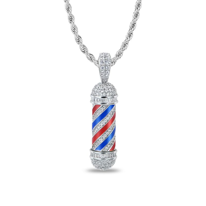 Rotating Barber's Pole Pendant - APORRO