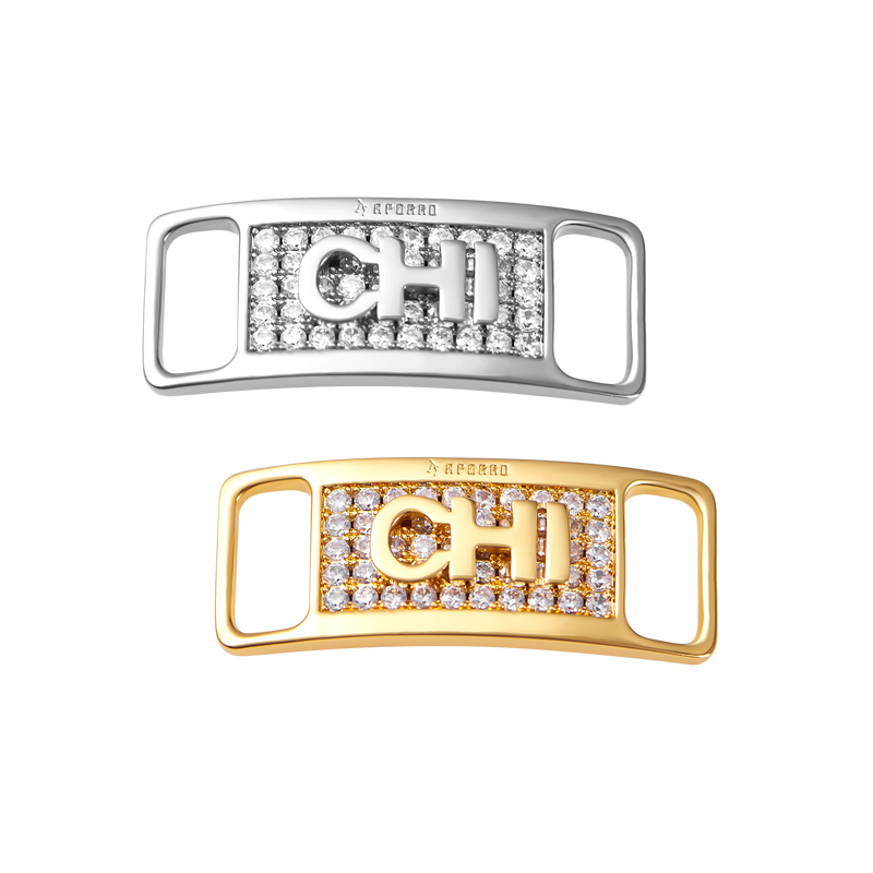 Iced Out Chicago "CHI" Lace Lock - APORRO