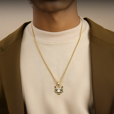 Regal Tiger Pendant - Style 9