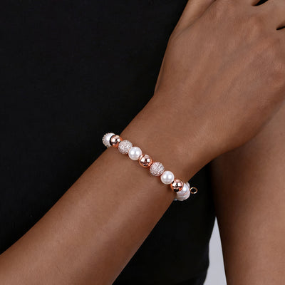 Trove Orbit Pearl Bracelet - 8mm