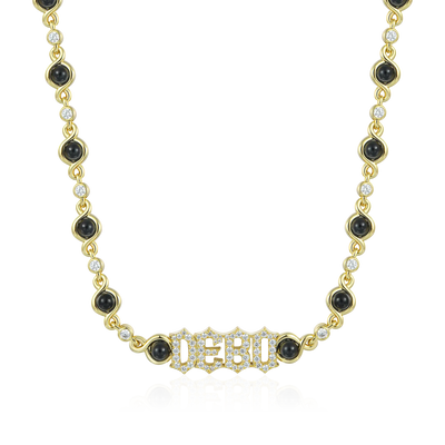 Yellow Gold_Black Pearl