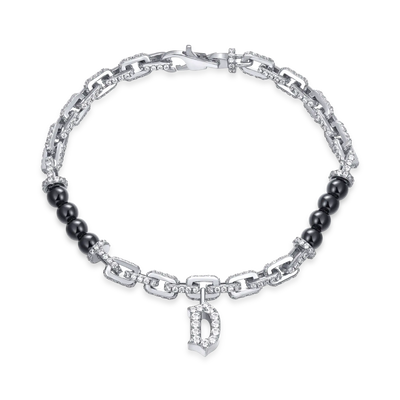 Custom Letter Pearl Bracelet - 5mm