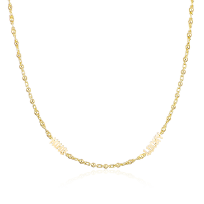 Custom Font/Name Round Ball Chain - 3mm