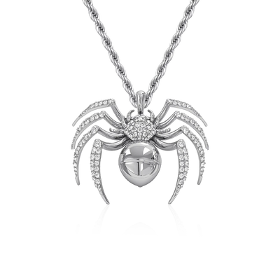 Moissanite Venom Spider Pendant