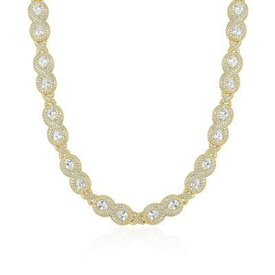 Infinity Teardrop Custom Chain - 12mm