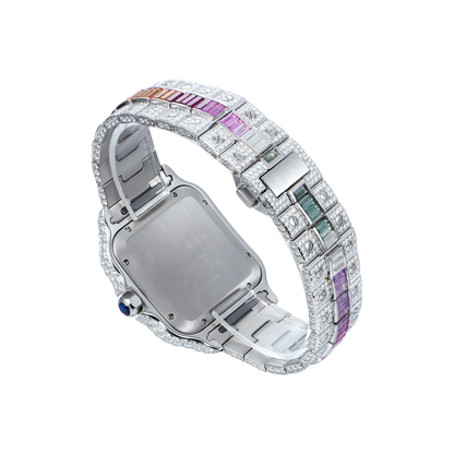 APORRO Premium Custom Ice VVS Moissanite Diamond Watch