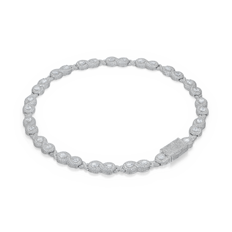 12mm Infinity Teardrop Custom Chain - APORRO