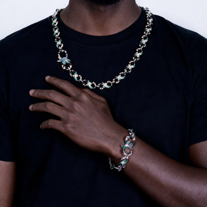 Infinity OG Camo Iced Link Bracelet