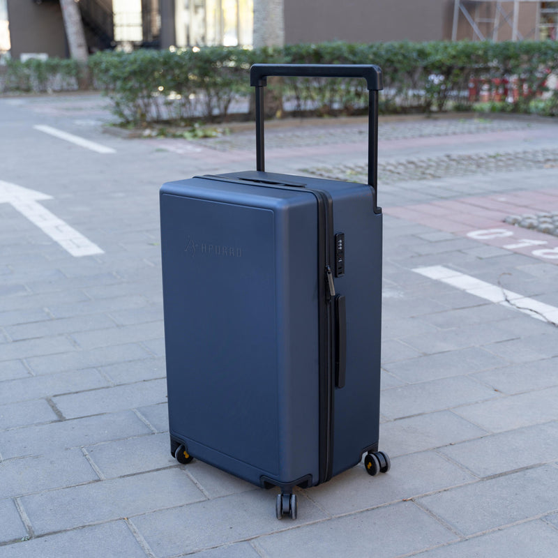Durable Hard Shell Luggage with Expandable Compartment and Smooth Roll - APORRO