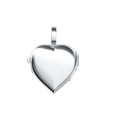 Custom Flip Heart Shaped  Pendant