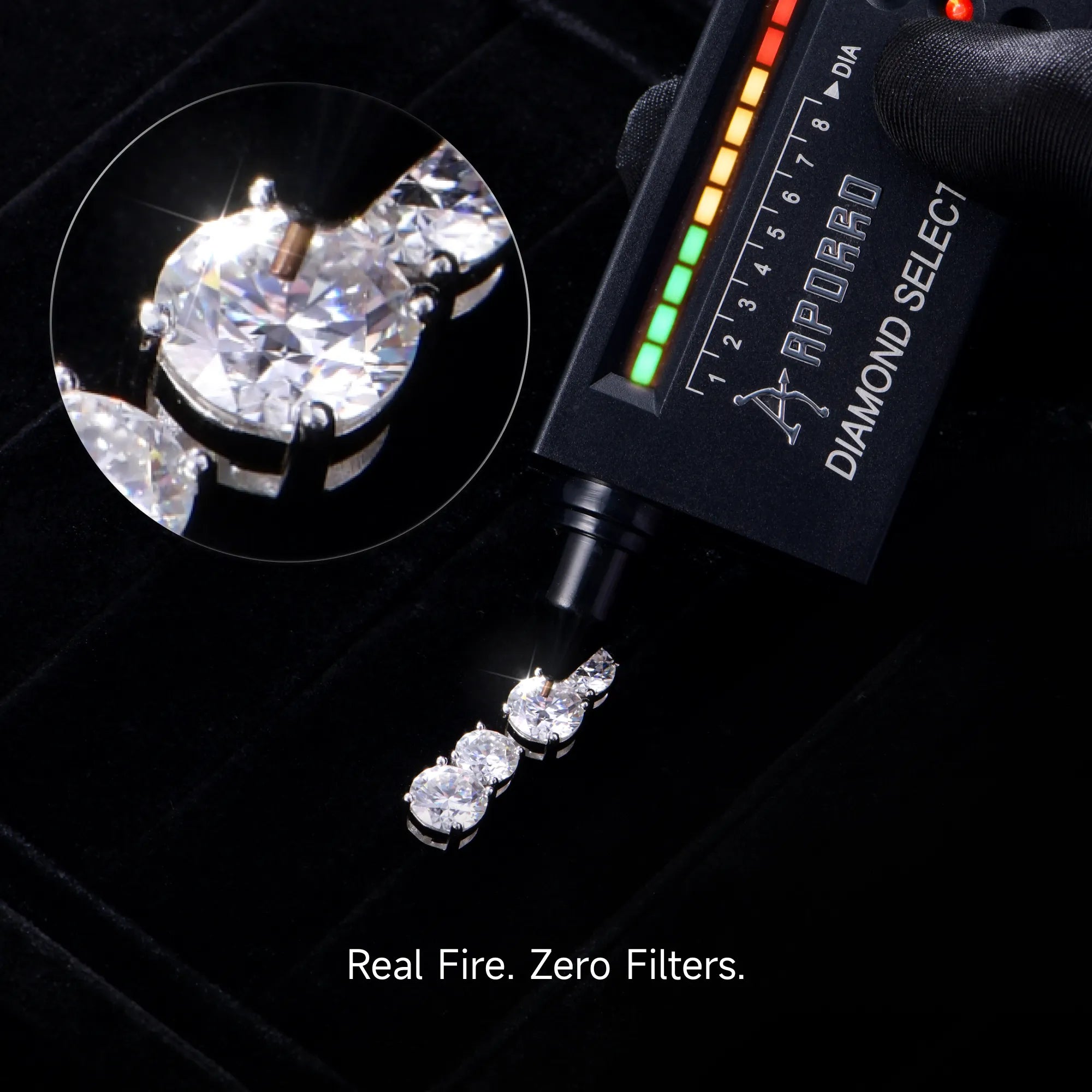 Moissanite S925 Toi et Moi Stud Earrings – Twin Rounds