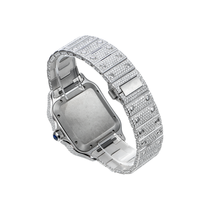 APORRO Premium Custom Iced VVS Moissanite Diamond Watch
